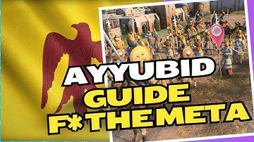 Age of empires 4 -  Ayyubid Guide! How to play Ayyubid 2025 F* the meta!