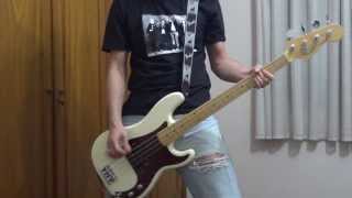 Video thumbnail of "SUBTERRANEAN JUNGLE 18-Unhappy Girl (Demo) - Ramones Bass Cover"