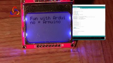 Nokia 5110 LCD: Part 1. Introduction to the "Red" Board - Connection and Programming