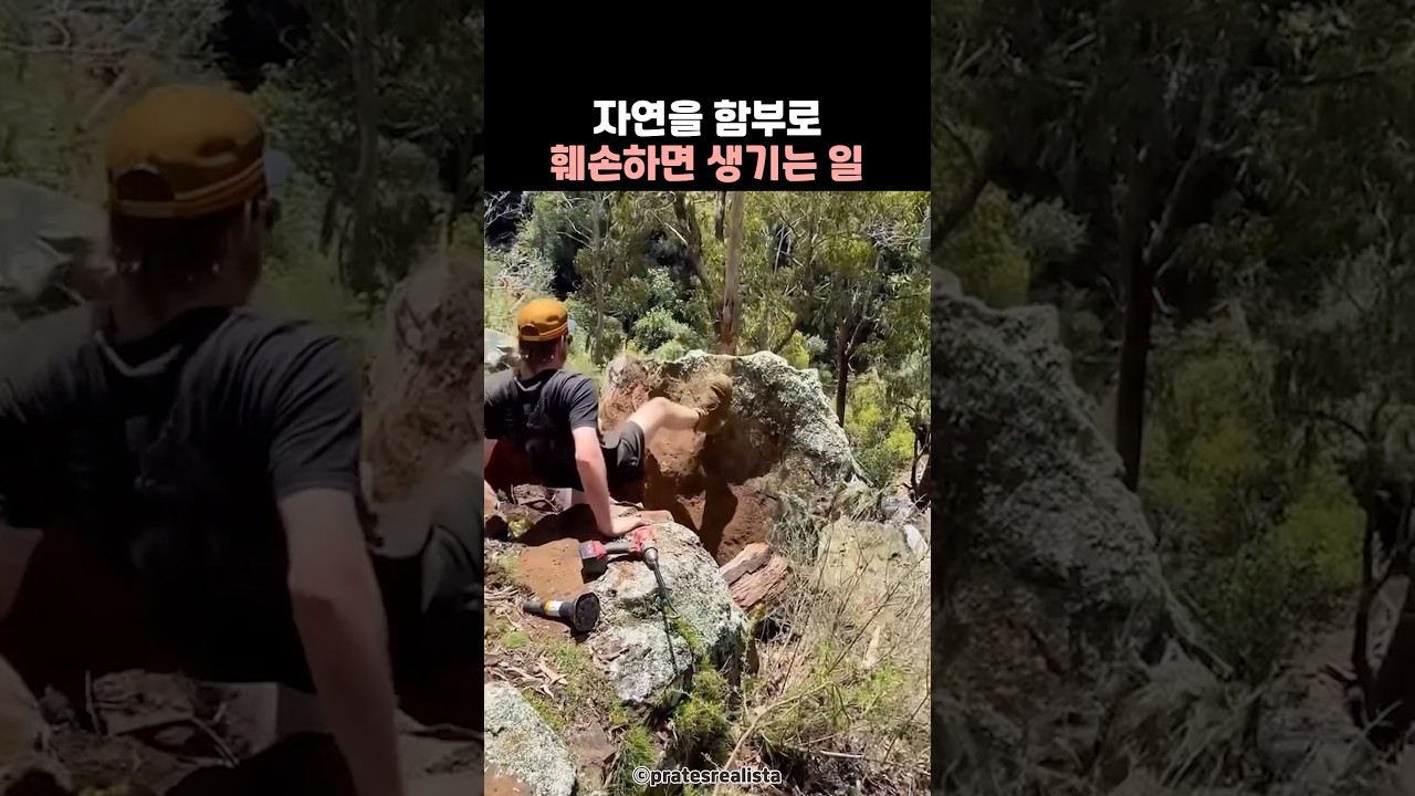 자연을 함부로 훼손하면 생기는 일