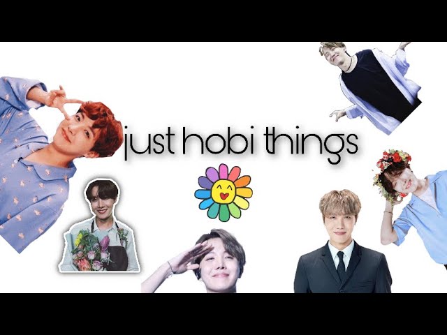 just hobi things ✨