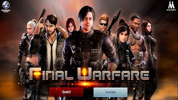 NEW! Final Warfare : Ultra Graphics Gameplay (Android) HD