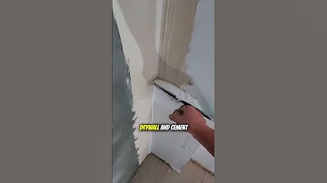 Smooth Wall Plastering with Stainless Steel Trowel #Shorts