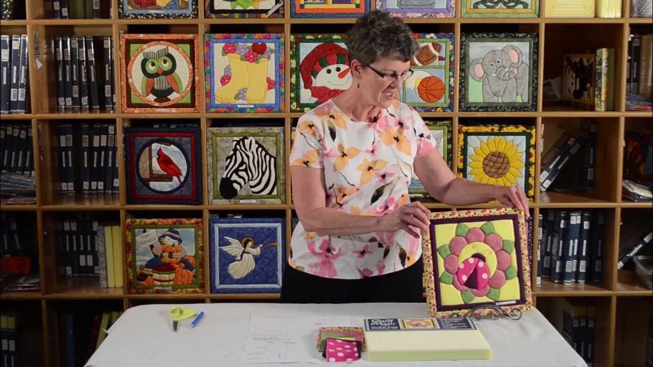 Quilt Magic No Sew Wall Hanging Kits YouTube