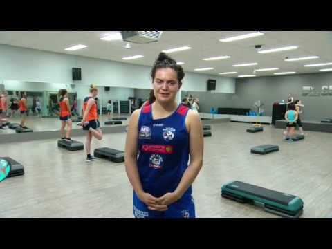 Womens Footy Show - Episode 6 - Body Step Class Womens Footy Show - Episode 6 - Body Step Class