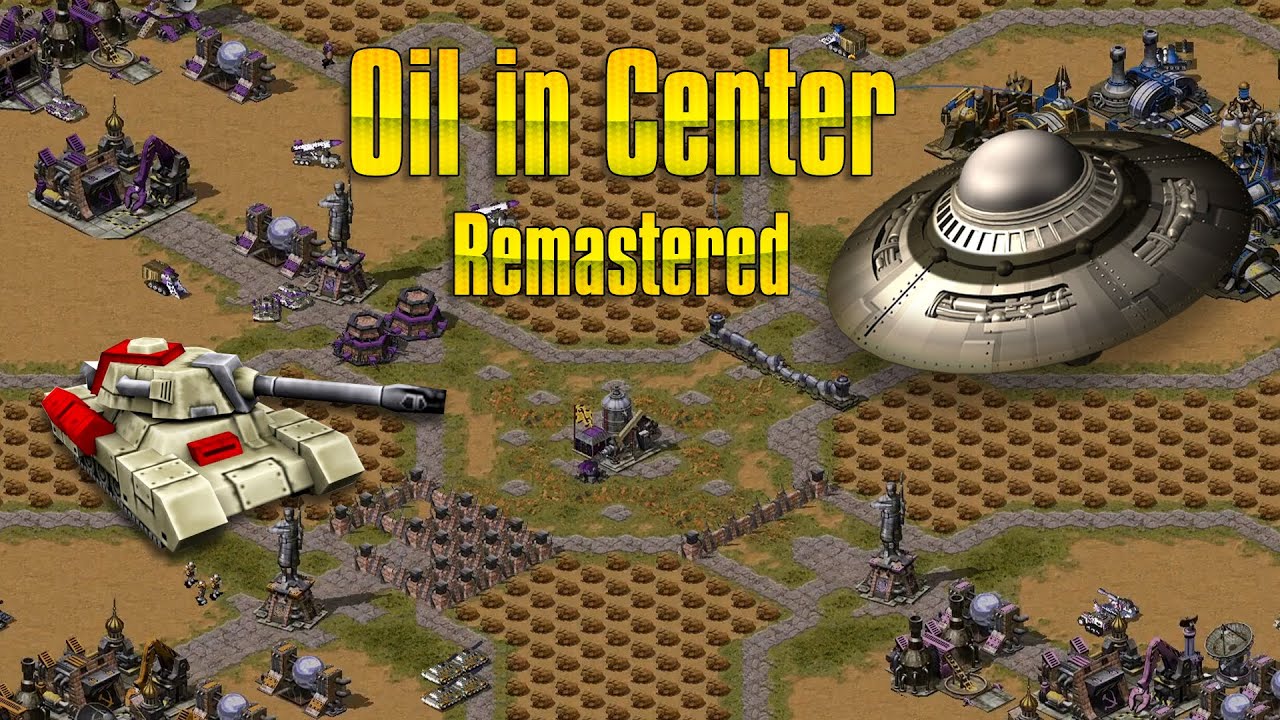 Oil Derrick in Center Remastered - Red Alert & Yuri's Revenge online - YouTube