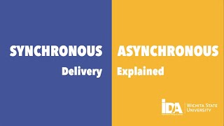 Synchronous & Asynchronous Delivery Explained