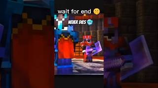 @SenpaiSpider never dies 🥶🗿 | critchainyt | #shorts #shortsfeed #minecraft #gaming #neverdie#7x7