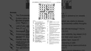 Daily telegraph prize crossword 29754 answers and walkthrough Saturday 14th august 2021.mp4