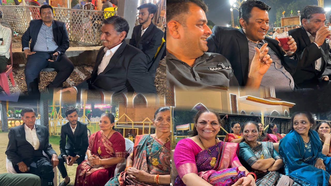 અમારા કાકા કાકી સાથે માસી ના ઘરે લગ્ન માં ખુબ મજા કરી અને અમારી બહેનો કુમારો માટે કેટલી સેવા કરે છે.