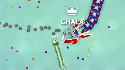 Tiny Snake Try To Trapped And Kill Me!!! Snake.io Epic Snake.io Gameplay #snake #chala