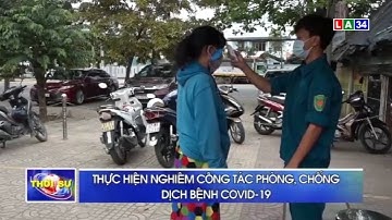 Cần Giuộc: Thực hiện nghiêm công tác phòng, chống dịch bệnh Covid-19 | LONG AN TV