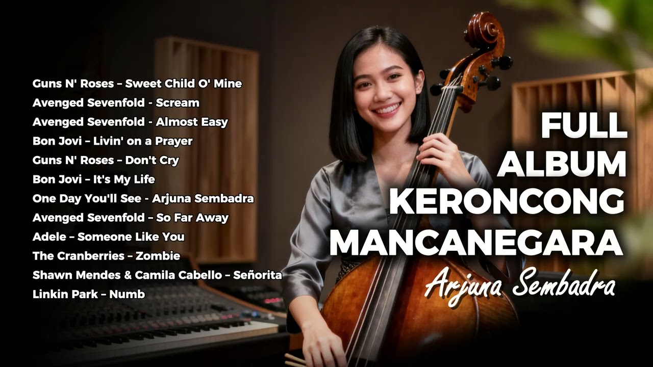 FULL ALBUM KERONCONG MANCANEGARA - ( ARJUNA SEMBADRA )  COCOK UNTUK SANTAI