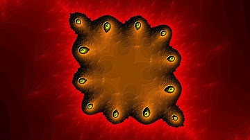 Mandelbrot & Co - Burning Ship Julia - variation of Julia parameter