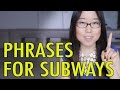 Korean Phrases 10: Riding the Subway