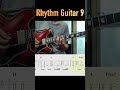【TAB】Rhythm 9 | Rhythm Guitar | Massimo Varini | 2  #吉他教學 #guitar #tab