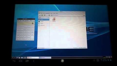 Ubuntu w/LXDE on Acer A500