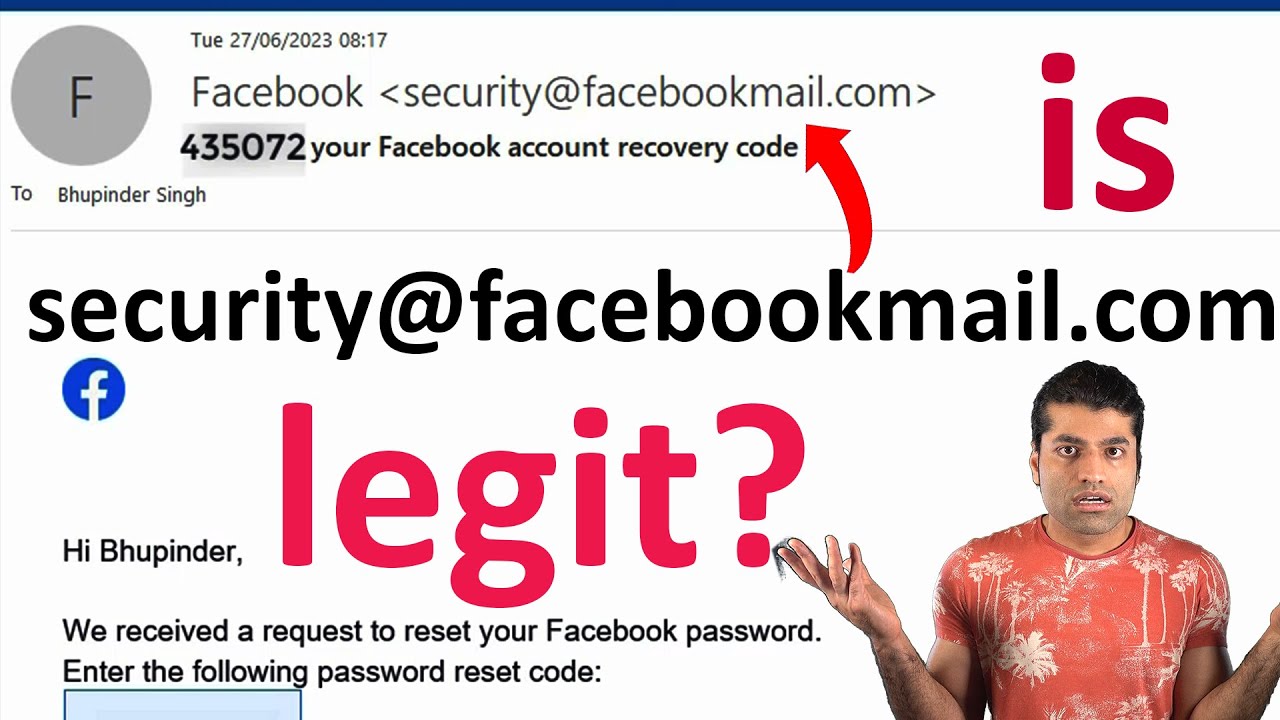 How to Check Whether an Email From Facebook is Genuine or Not