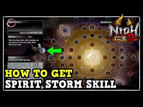 Nioh 2 How to Get Spirit Storm Axe Skill (Nioh 2 Hidden Skill)