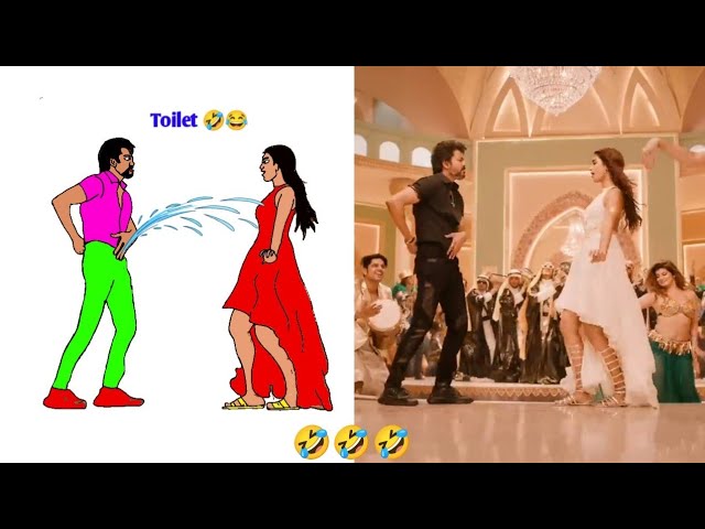 Arabic Kuthu - Malama pitha pitha De Full video Funny Meme Drawing(Official Song)🤣🤣 class=