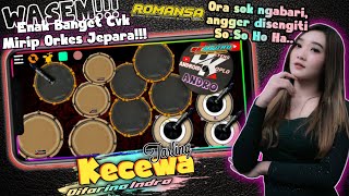 KECEWA TARLING DIFARINA INDRA||REAL DRUM MOD KENDANG JAIPONG
