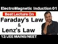12 Chap 6 II ElectroMagnetic Induction 01 : Magnetic Flux II Faraday's Law & Lenz's Law JEE/NEET