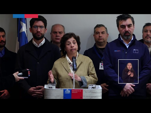 Reunión de coordinación tras accidente en División El Teniente