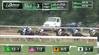 RACE 3 PROGRAM 10 6 2025