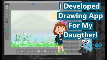 I developed drawing App from scratch in GO language using Raylib
