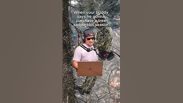 Never turn to the tree saddle!