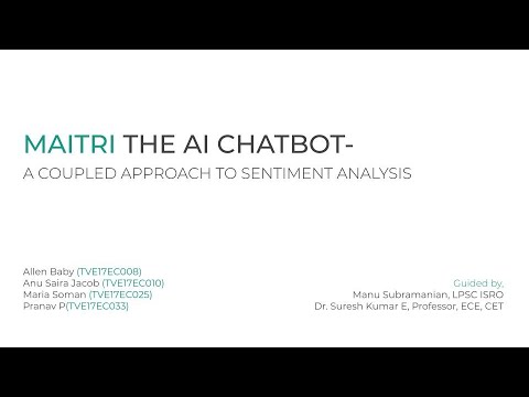AI Chatbot - A coupled approach to sentiment analyis