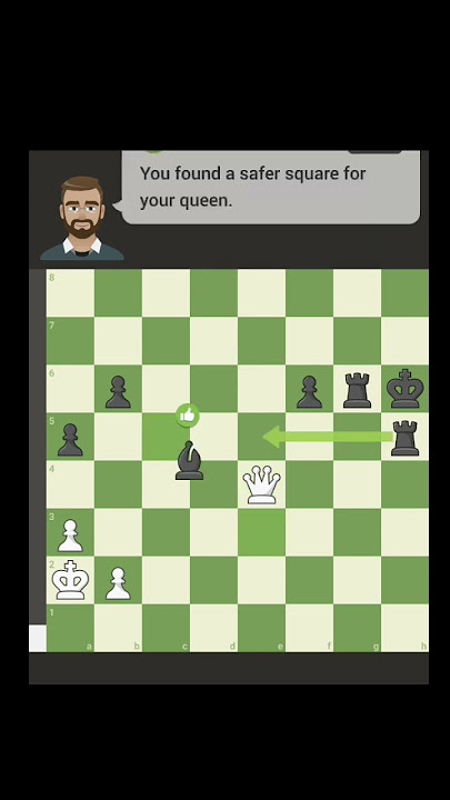 Checkmate by pawn after blunder by opponent #chess #checkmate