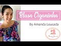 Como fazer uma blusa ciganinha rápida e fácil