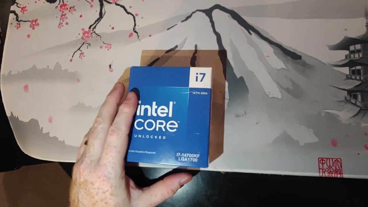 Unboxing I7 14700kf from , Intel CPU top 10 gaming performer 