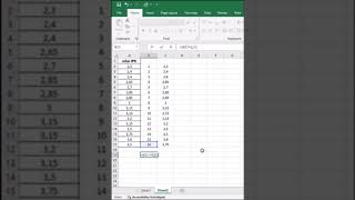 mencari median manual via excel #statistika #excel