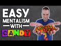 LEARN AMAZING MENTALISM Trick with CANDY! How to do EASY Mind-Reading! Tutorial by SpideyHypnosis