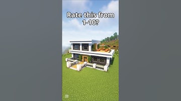 Modern House Tutorial Minecraft #minecraft #game #tutorial #modern #house #home #gaming