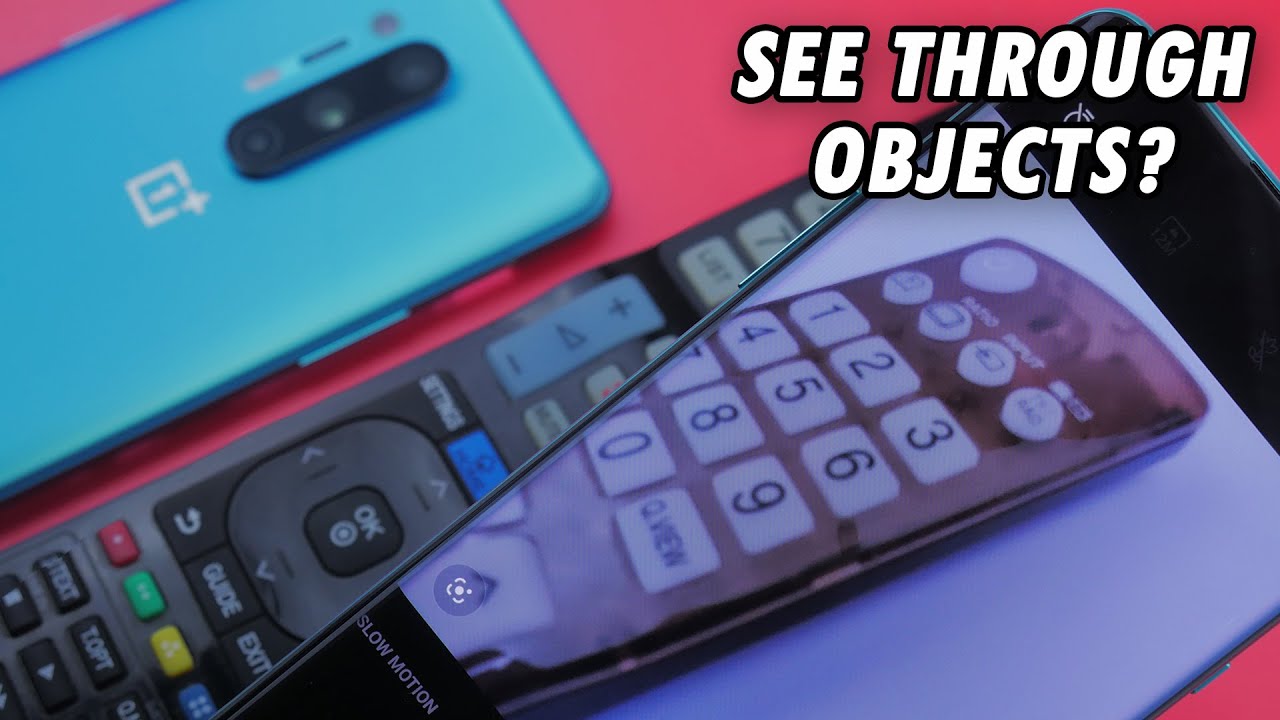 Oneplus 8 Pro Camera Can It X Ray And See Through Objects Youtube