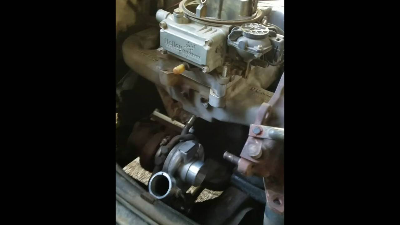 Twin turbo Ford 300 six cylinder - YouTube