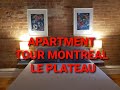 COZY MONTREAL APARTMENT TOUR LE PLATEAU