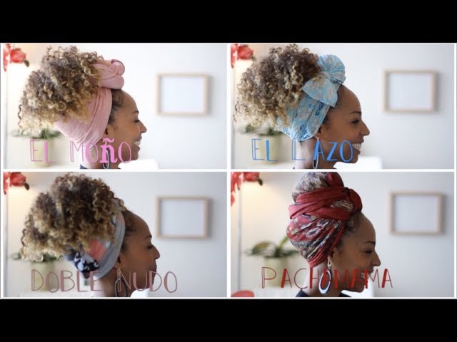 El pañuelo: formas de usarlo en la cabeza