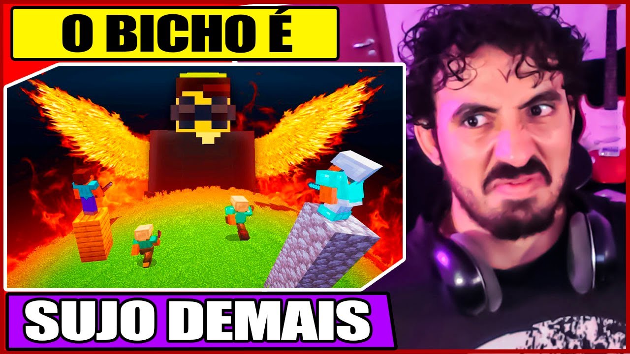 300 JOGADORES vs DARK PORKINBR | Leozin React