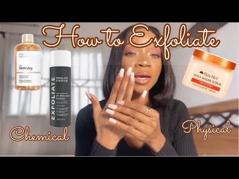 How to Exfoliate your Skin | Tips | Face & Body | #theordinary #cosrx