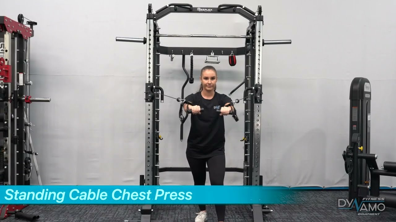 Standing Cable Chest Press