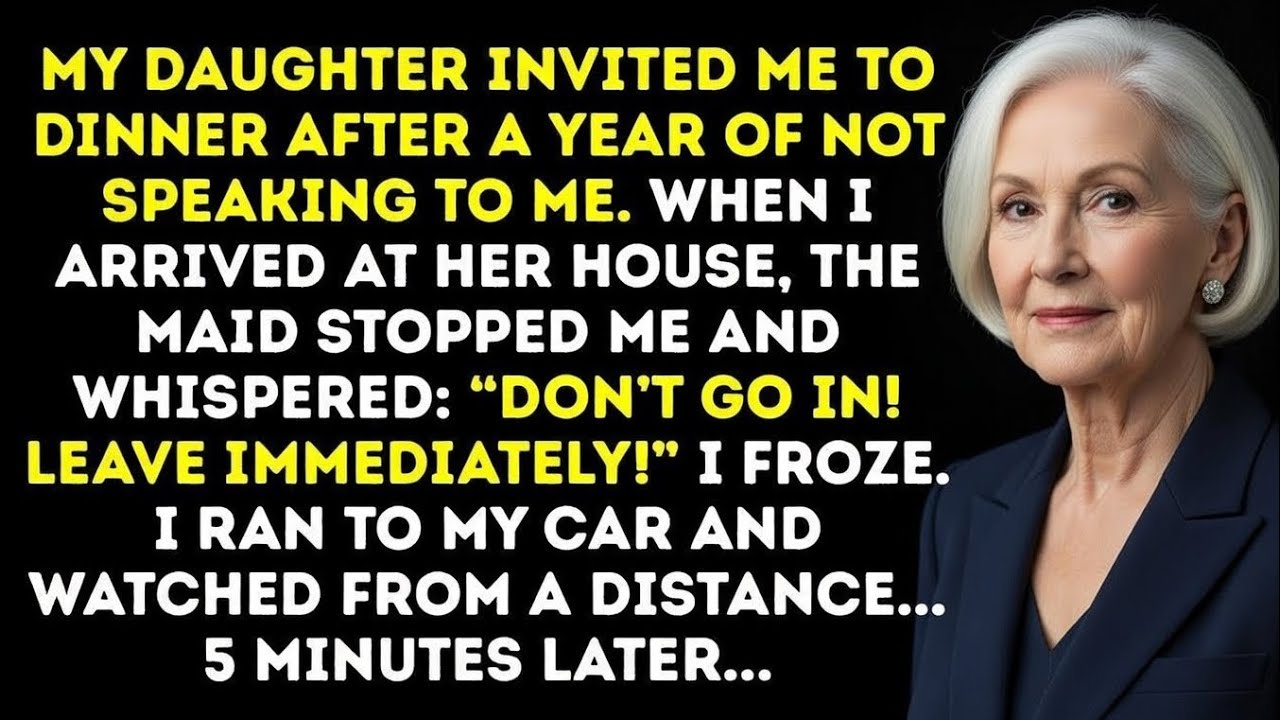 Don’t Come In, Get Out Now!” The Maid Shouted. I Ran—And Five Minutes Later...