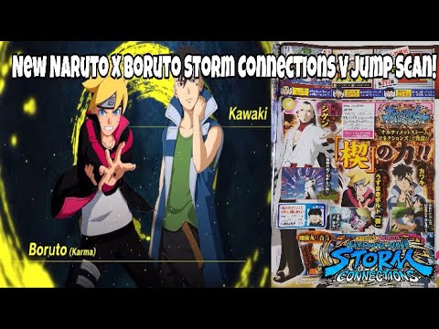 Naruto x Boruto Ultimate Ninja Storm Storm Connections V-Jump Scan