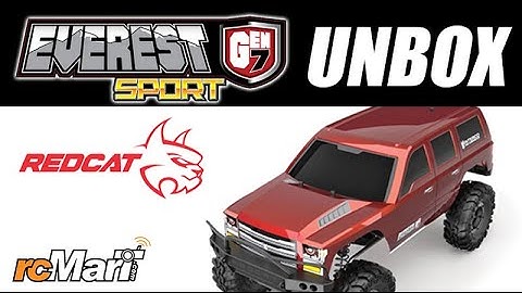 Redcat Racing Everest Gen7 1/10 4WD RTR Scale Rock Crawler Orange Edition Unbox! #RER09586