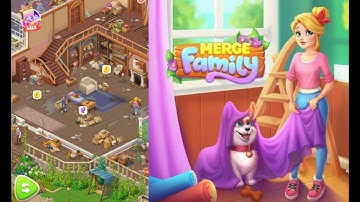 Merge Famil🧁🍰 Level 3-4-5 Part2🍫☕️