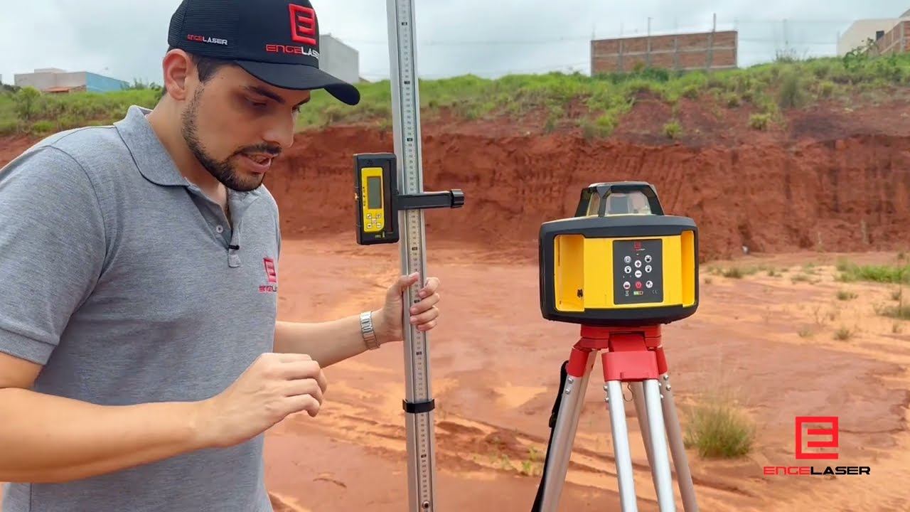 COMO NIVELAR UM TERRENO COM NÍVEL A LASER NA PRÁTICA