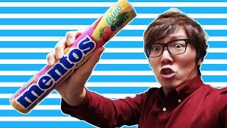 超巨大メントス食べてみた！